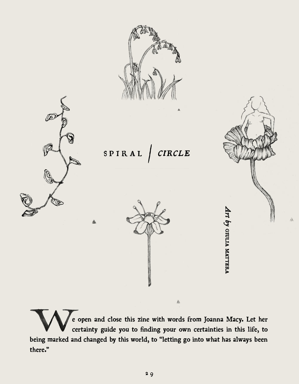 For The Wild Zine — SPIRAL: Life in in the Ever-Approaching — FOR